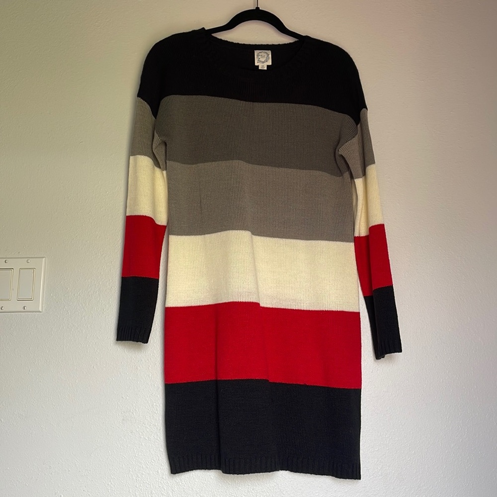 Blue Rain size M sweater dress